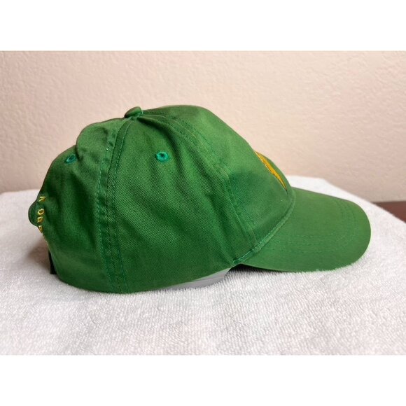 John Deere Green Baseball Cap L/XL Adjustable Strap "Nothing Runs Like A Deere" - Picture 5 of 10